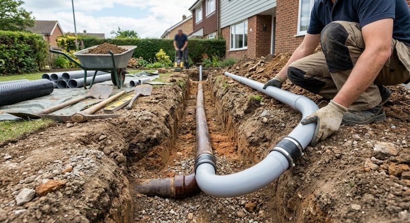 Drainage Line Replacement in Tuscaloosa, AL