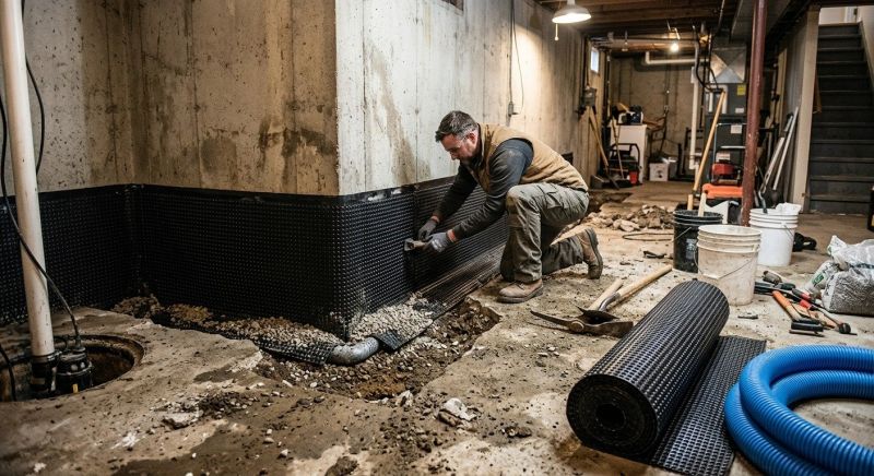 Wet Basement Repair in Sarasota, FL