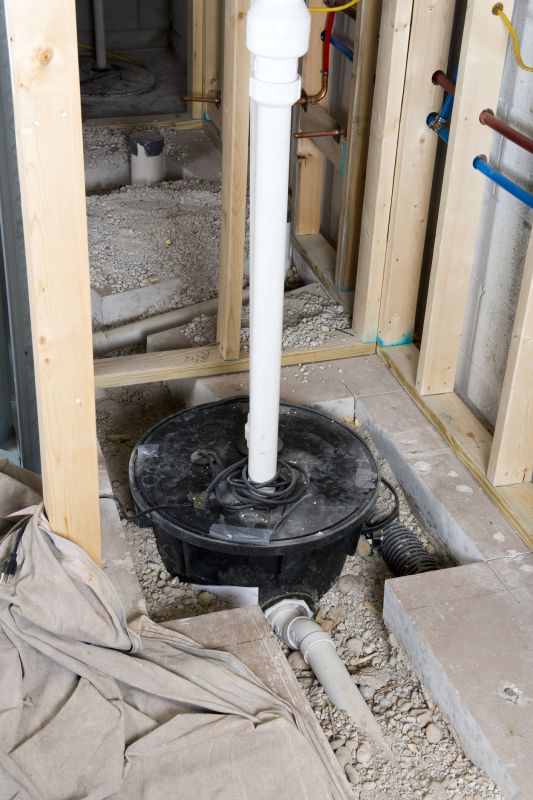 Basement Drainage Installation in Providence, RI