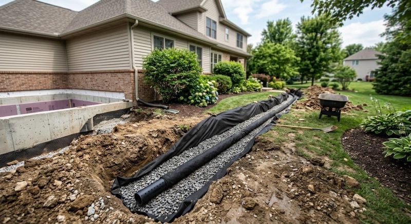 Lawn Drains Installation in Tuscaloosa, AL